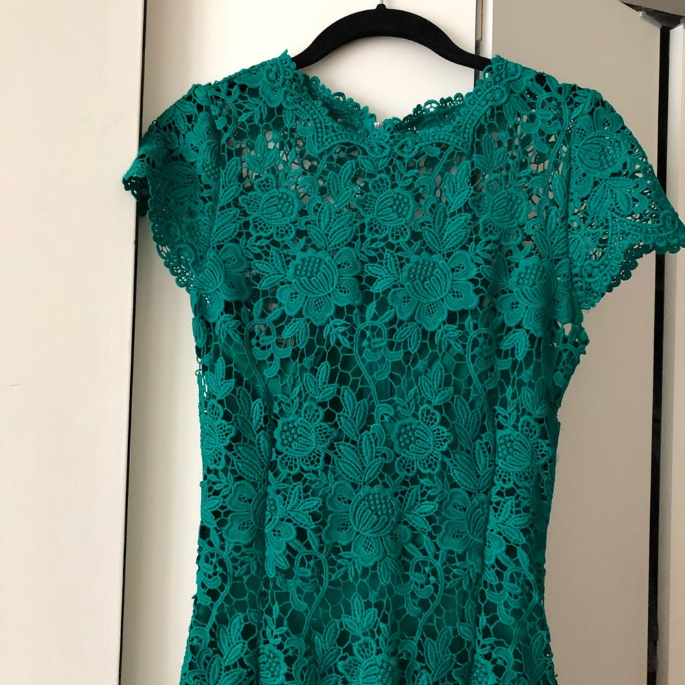 ASOS Green Lace Dress